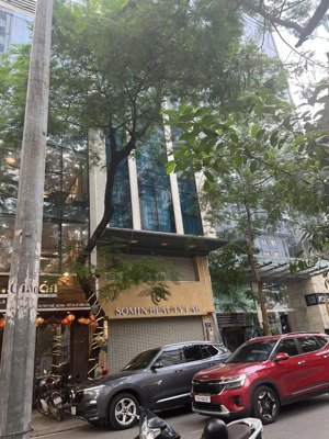 mót bán mặt phố hoàng ngân 86m2, 1 hầm, 8 tầng nổi hai mặt thoáng - kinh doanh vô địch
