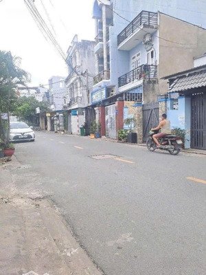 nhà 2 tầng mặt tiền đường tân thới hiệp 08, phường tân thới hiệp, q12, dt 86m2 (5mx17m) thu 12tr/th