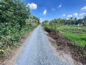 đất mặt tiền view kênh lớn được lên thổ cư nhà dân xung quanh đông thích hợp làm nhà vườn