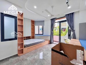 căn hộ dịch vụ cho thuê. 1pn. banconl ngay tại trung tâm bình thạnh. 40m2