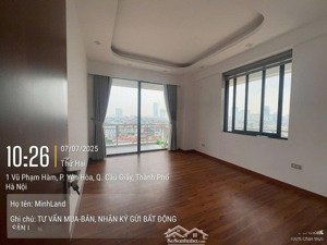 bán căn hộ chung cư đẹp tại vũ phạm hàm 88m2, căn góc 3pn2wc đầy đủ nội thất, nhiều tiện ích