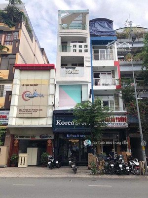 cho thuê nhà 2 mặt tiền võ văn tần, p5, quận3 - ngang 4.2 x 22m, 6 lầu, thang máy, chỉ 80tr/th