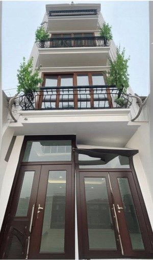 nhà mới đại từ, hoàng mai 47m2 x 6t - kinh doanh, thang máy, nội thất xịn - giá 11.x tỷ