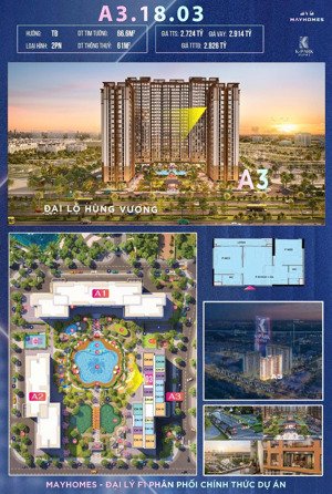 căn 2 ngủ tầng đẹp, giá đẹp tại tòa a3 chung cư cao cấp k-part vinhomes thanh hóa