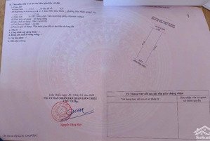 ban đất tặng nhà gác đúc đường 5m5 giáp văn cương. dt 88m2 (5x17,6)m, hướng đông bắc view biển