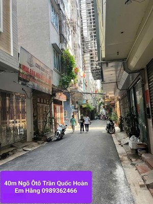 mặt ngõ trần quốc hoàn ô tô đỗ cửa 20m ra phố dòng tiền ở sướng tài chính 15,5 tỷ