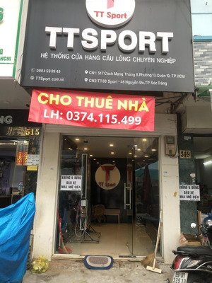 cho thuê nhà mặt tiền cách mạng tháng 8 (kinh doanh/văn phòng/nhà ở)