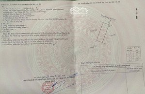 bán nhanh đất phường bình định, chỉ 340tr