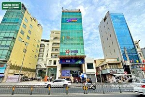 tòa nhà văn phòng mặt tiền 86-88 lê văn duyệt, p1, q. bình thạnh. hầm 8 tầng. hđt 310tr/th