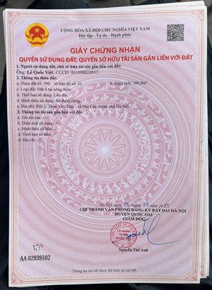 bán đất tại xã phú cát, quốc oai, hà nội, 2,25 tỷ, 100m2, view đẹp xuất sắc