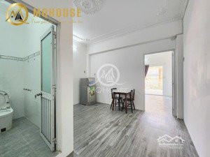 cho thuê căn hộ 1pn balcon bự 60m2 5ng3xe full nt ngay mặt tiền âu cơ sát đh văn hiến quận tân binh