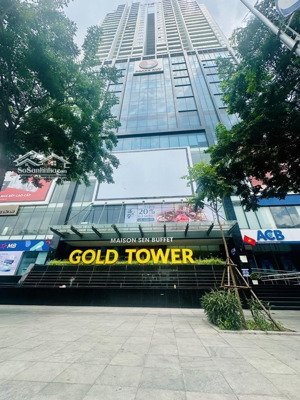 bán sàn thương mại 106m2, tầng 1 chân đế chung cư golden land nguyễn trãi, thanh xuân.