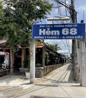 Nền thổ cư trục chính hẻm 68 đường 3 tháng 2