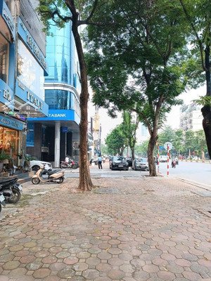 cho thuê nhà mặt phố hoàng quốc việt - dt rộng - vỉa hè 8m - kd sầm uất
