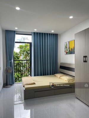 studio ban công mới 100% cực hot. hình thật giá thật - giặt/sấy tại phòng gần cầu thị nghè q1