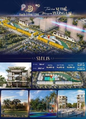 dự án có 1 - 0 - 2 tại tp. hải phòng vừa sở hữu vị trí lõi trung tâm mới