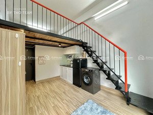 siêu phẩm phòng trọ duplex ban công gần nhà ga t3 - etown cộng hoà - quận tân bình - full nội thất