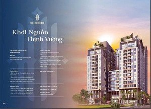 nhận booking chỉ 50 triệu chung cư huế heritage - tọa lạc tại trung tâm tp. huế