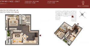 còn duy nhất 1 căn hộ mã 17 giá rẻ nhất tại dự án hoàng huy rose. 