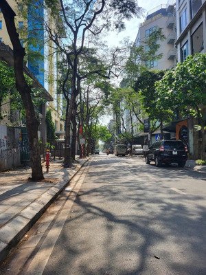 bán tòa building lô góc phường cầu giấy mới, 200m2 mt 12.5m, xây dựng cao cấp, nhà có penhouse