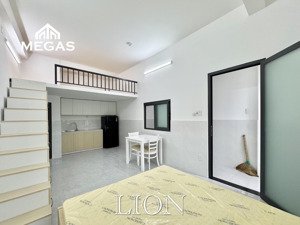 cho thuê phòng có gác cao m6 - đầy đủ nội thất - dtsd lên đến 50m2 - ngay cầu lê văn sỹ
