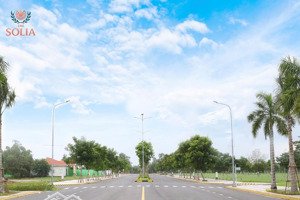 đất nền sổ sẵn solia bến lức long an, thanh toán 24 tháng, ngân hàng vay 70%, nhận nền xây ngay