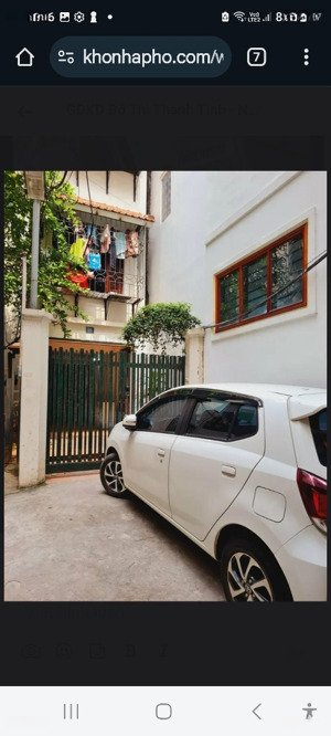 nhà đầu ngõ 89 lạc long quân-cầu giấy- 78m2 x 8 tầng - dòng tiền - mt 3,2m - chào 16,7 tỷ