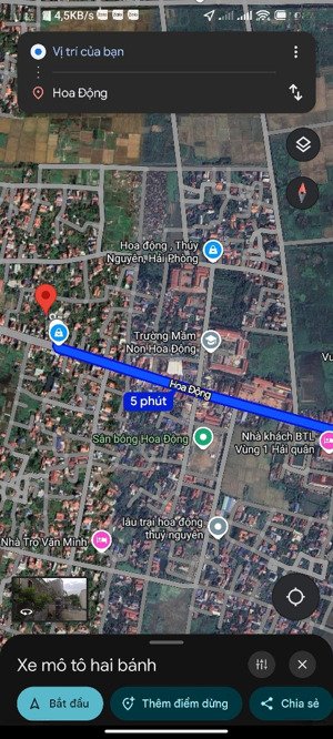 72.2m2 tại hoa động - phường thủy nguyên