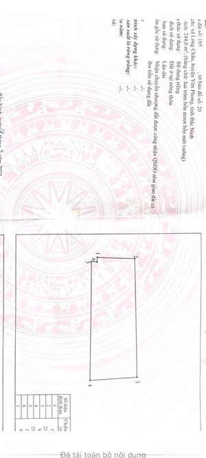 lô đất đẹp long châu yên phong, ngõ 2m, gần kcn, giá chỉ 28 triệu/m²