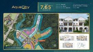 nhà phố aqua city - đầu tư an cư lý tưởng, đầu tư vững bền
