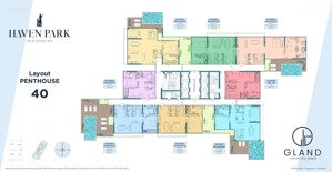 bán penhouse haven park 280m2 nguyên bản bể bơi vô cực, 4pn 4vs đơn giá đầu tư cực tốt