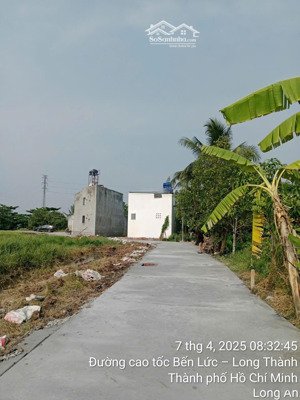 đất nền sổ riêng - chính chủ cần bán tại bình mỹ, củ chi. liên hệ: 