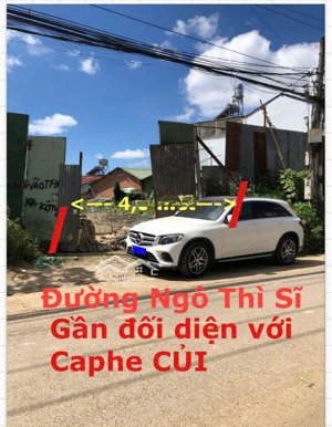 bán 115m2 đất shr ngay đường nhựa ngô thì sỹ, đà lạt. giá đầu tư, gần tt đà lạt