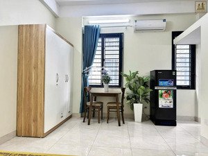 cho thuê phòng studio mới đẹp 22m2, full nội thất lk1 lê trọng tấn. thang máy, oto đỗ cửa, giá 4tr2