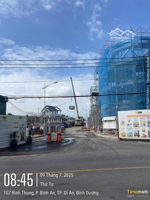nhà bán đường bình thung, ngay tt dĩ an, 72m2 xd 4 tầng mới, gần kdc bcons city, quốc lộ 1k