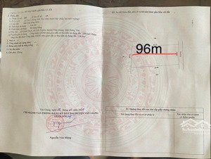 mở bán 96m2 full thổ cư tại văn giang mặt tiền 4,5m đáy 4,5m đường trước đất hơn 3m, 27.5tr/m2