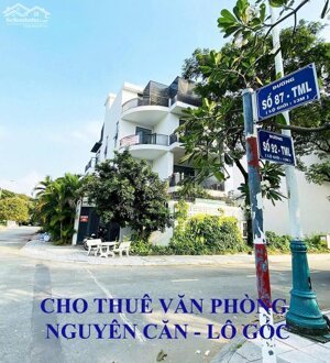BDS HVL [NC] CHO THUÊ TOÀ 5 TẦNG GÓC 2MT VILLA THỦ THIÊM Q2