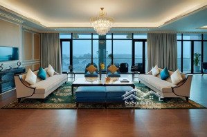 nhà tây hồ 190m2 - đẹp đỉnh nóc kịch trần - 4 mặt thoáng - đường trước nhà 3 ô tô tránh, vỉa hè