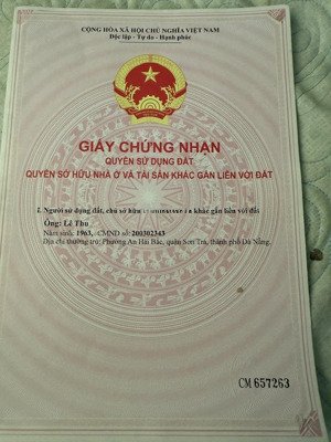 bán nhà riêng giá cực chất tại ngô quyền, an hải bắc, sơn trà, đà nẵng, 15 tỷ, 116m2
