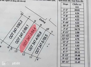 bán đất f0 ôtô thông kinh doanh ninh xá phường trạm lộ bắc ninh dt 85m2, mt hơn 4m đường ôtô thông