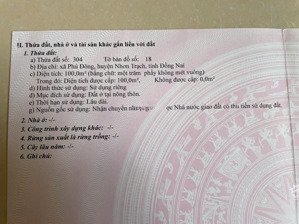 bán đất chính chủ 100m2, 2 mặt tiền hẻm 5m đường võ thị sáu, phú đông, nhơn trạch
