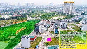 tôi cần bán lô góc 97.8m2 khu đất phân lô vân canh