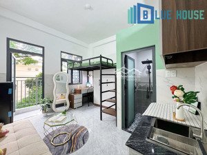 cho thuê căn hộ duplex ban công - máy giặt riêng - ngã tư hoà bình luỹ bán bích - trống sẵn