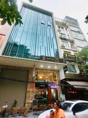 cc cho thuê nhà võ chí công, dt 100m²x 5 tầng, thang máy tốc độ cao 650kg,đh âm trần, ốp kính. 43tr