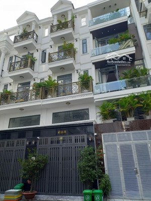 cho thuê nhà hẻm xe hơi, lê văn thọ phường 11, diện tích: 4x18m, 4 lầu, 5pn, 5wc=20 triệu