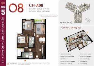 bán căn 2pn mã ch08 chung cư hoàng huy commerce - võ nguyên giáp giá tốt nhất thị trường