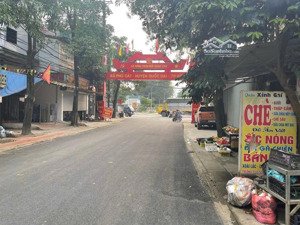 bán đất đã sẵn cửa hàng chỉ việc kinh doanh tại trục đường chính thôn 7 phú cát . diện tích 65m2