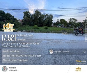 chính chủ gửi bán 546m2 hẻm xe hơi tại xã bình chánh, gần chợ bình chánh giá 6ty5 tl. lh 