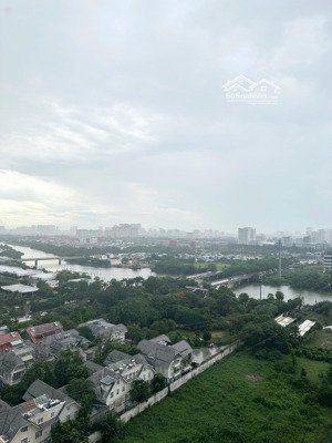 cho thuê căn hộ block a sunrise riverside 52m2 nhà trống lầu cao view sông