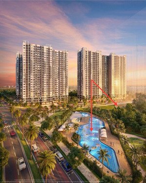 bán căn hộ 2pn 79m² tầng trung, view hồ bơi, giá chỉ 4.350 tỷ, vào tiền nhỉnh 1,4 tỷ